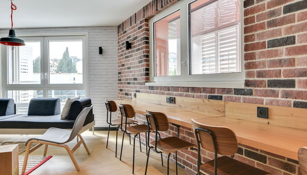 Zona de estar del vestíbulo