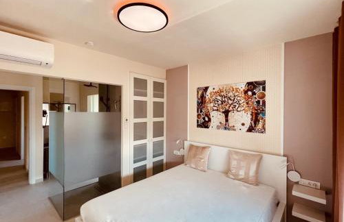 Geschmacksvolle Ferienwohnung mit Pool nur 60 m vom Strand für bis 5 Personen - Foto 9