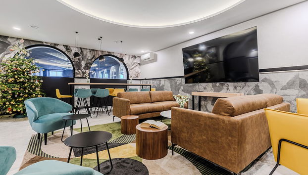 Sitzecke in der Lobby