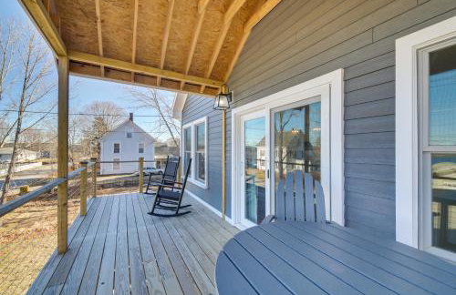 Deck with Water Views Quiet East Boothbay Retreat! - Foto 23