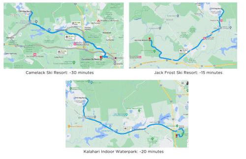 Rustic Luxury in the Pocono Mountains - Stag Lodge - Foto 25