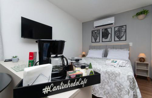 Estúdio aconchegante no centro de Poços de Caldas - Foto 14