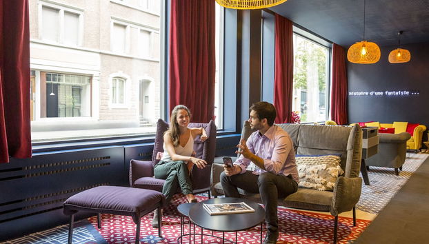 Sala de estar do lobby