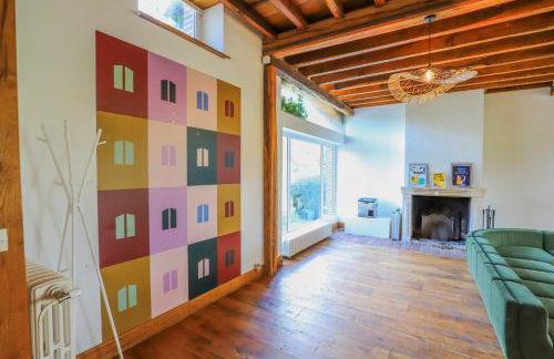 Crazy Villa Le Petit Belair 18 - Heated pool - Foot - 2h Paris - 30p - Foto 32