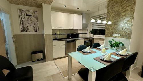 Zentrumsnahe 2-Zimmer FeWO mit Balkon, Garage, Nahe ÖPNV für 4 Personen - Foto 4, stove