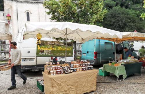 Maison de charme à Brantôme en Périgord avec piscine partagée - Foto 38
