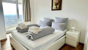 Hoteltower-Suite Augsburg I 23rd floor I fantastic view I central - Foto 5, towels