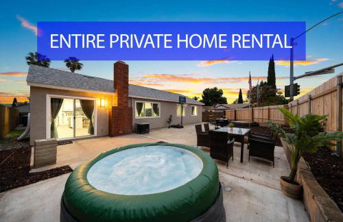 Entire Private Home with 3 Bedrooms 2 Bathrooms, Hot Tub, Garage, King Bed, Available Now - Foto 1