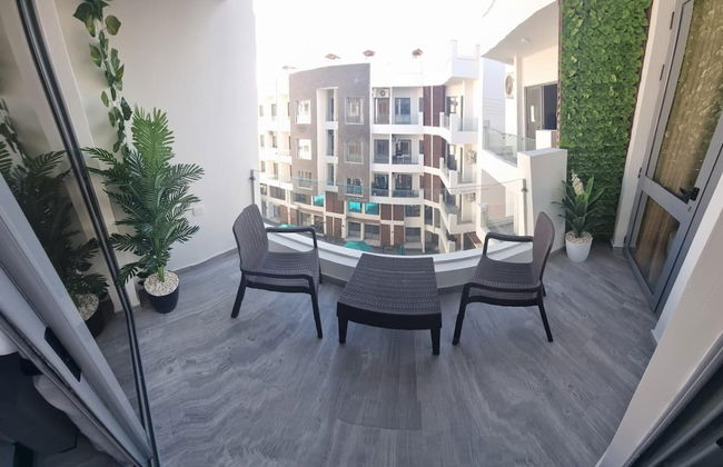 Bali Themed Luxury Spacious 3 Bed Balcony Pool Gym - Foto 32