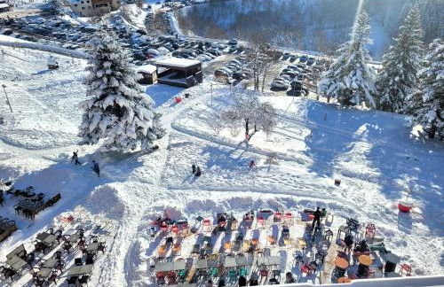 Lumineux 2 pièces vue montagne au pied des pistes avec parking privé - Foto 22