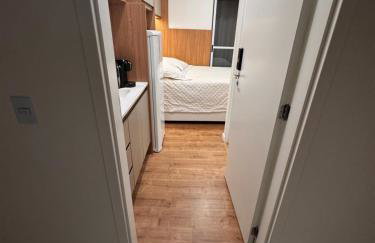 Studio Estádio Morumbi Albert Einsten Ar Condicionado próximo Estação Metrô Onibus Shopping Cafeteira com cápsula - Foto 15