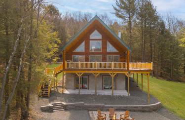 Luxury Log Cabin Lakefront, Game room & Fire Pit, - Foto 37