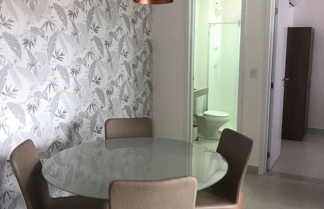 Flat Boqueirao Praia Grande - Foto 17