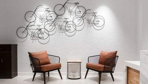 Zona de estar del vestíbulo