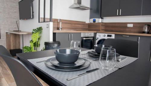 Beau studio STYLE INDUSTRIEL - Foto 4, stove, pet friendly, minibar