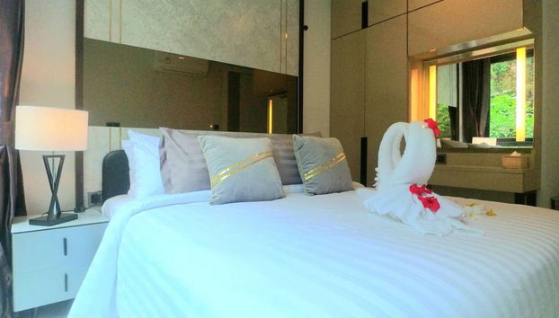 A206- 2 Bdr Condo With Forest View, Ao Nang Beach - Foto 5, Habitación