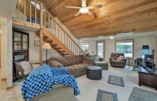 Lakefront Home with Seasonal Dock - 2 Mi to Skiing! - Foto 7