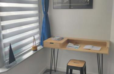 Studio Deauville-Les Marinas,vue mer et bassin - Photo 4