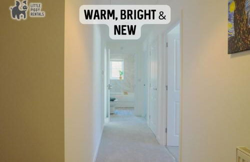 Central 2 Bedroom Flat with 2 Parking Spaces, Quiet and Modern Stay - Foto 11