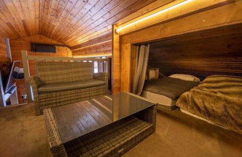 Pétillant Chalet aux 3 étangs avec SPA, Sauna et Véranda - Foto 15
