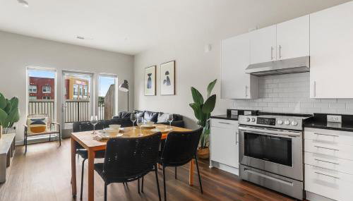 Sleek 1BR Alexandria Gem - Fits up to 4 - Foto 3, stove