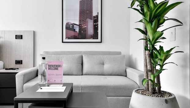 w Radiant Loft w Perfect View in Santa Barbara - Foto 4, Habitación