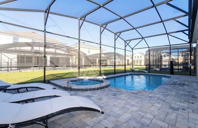 Villa Pool Spa Near Disney 9br 1571 - Foto 30