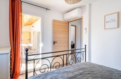 Plan de la Tour M1 - Villa 6 pers climatisée, 3 ch, piscine privée chauffée, nature & calme - Foto 20