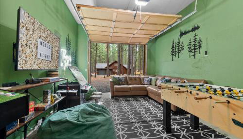 Treehouse Cabin Hot Tub Sauna Game Room - Foto 4