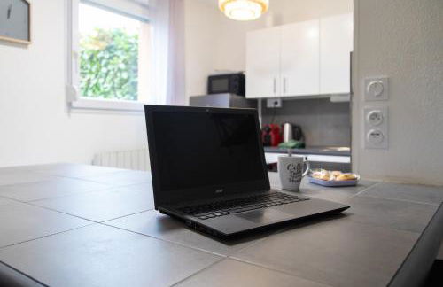 Hometimal Blagnac - T2 - Free Parking - Terrasse - Jardin - Foto 6