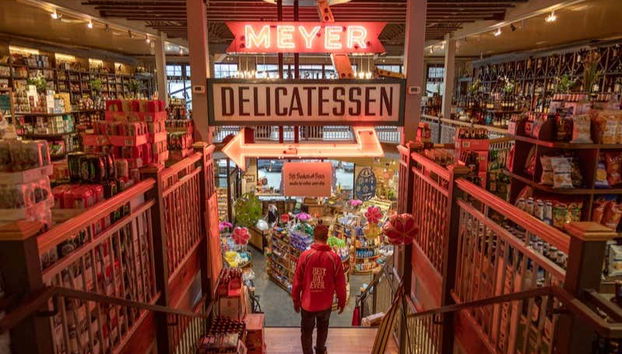 Durante o tour gastronômico por Chicago