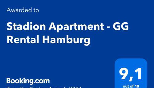"Live Good, Work Good" - Stadion Apartment by GG Rental Hamburg - Foto 2
