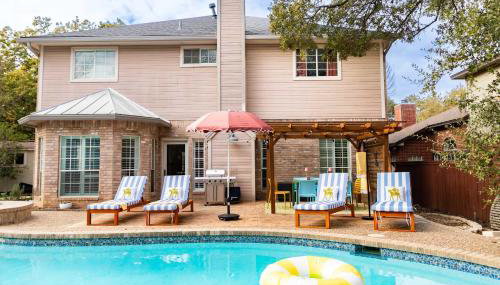 Sparkling Pool Hot Tub Game Room Kids Area - Foto 2