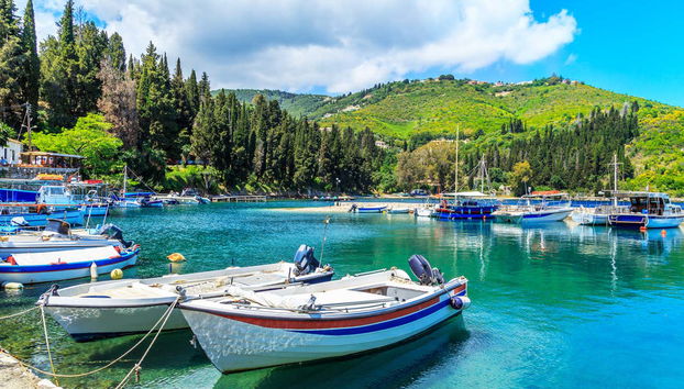 Dock at the Kouloura Port