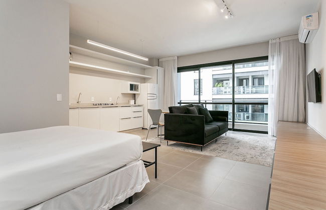 Studios Tower by Viva - Prédio com piscina e estacionamento no centro de Floripa - Foto 27