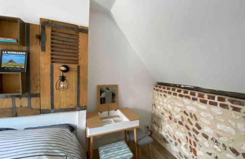 Yport, maison de pêcheur avec jolie terrasse. - Foto 11