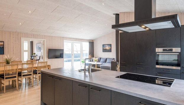 Holiday Home in Hvide Sande - Foto 3, Cocina privada