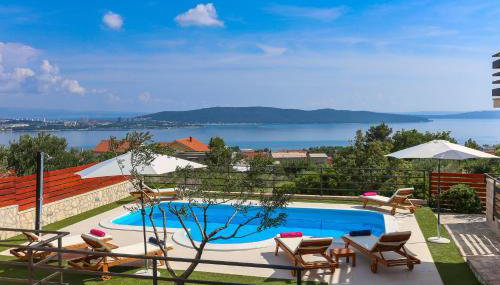 Holiday home Magic view with private heated pool - Foto 5, Garden