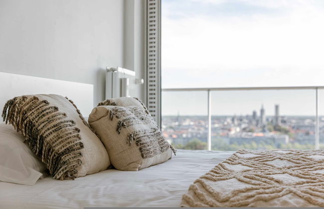 Bright Apartment With City View and Terrace - Foto 29