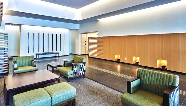 Zona de estar del vestíbulo