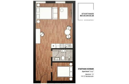 Stadthaus Neckarsulm serviced apartments - Stadthaus Schrade - Foto 44