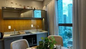 Flat Luxo em Boa Viagem perto de Restaurantes e do Aeroporto - Foto 5