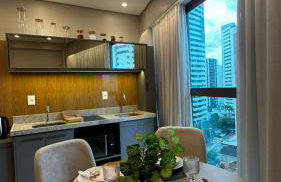 Flat Luxo em Boa Viagem perto de Restaurantes e do Aeroporto - Foto 5