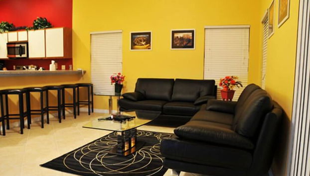 Sala de estar do lobby