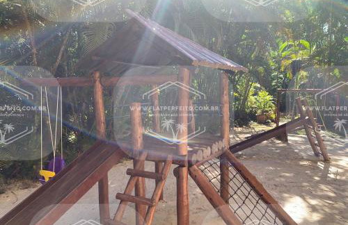 Flat Perfeito Flat Amarilis em Riviera São Lourenço com café da manhã e enxoval completo toalhas praia e piscina com trocas - Foto 73