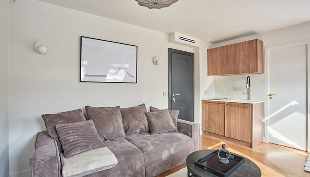 New Apartment Center of Paris/le Marais - Foto 5, Zona de estar