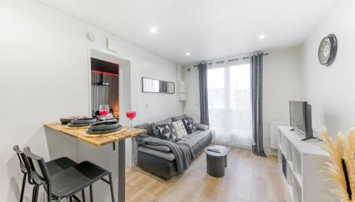 Appartement Cinéma Aéroport Orly - Parking gratuit & VTC - Foto 2