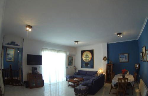 BLUE & WHITE MAISONETTE OVER THE SEA NEAR SOUNIO - Foto 10