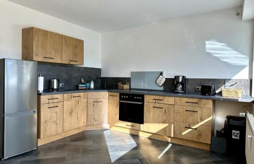 Ferienwohnung Kinzig-Chalet - Balkon - Für Kinder - mit Bettwäsche & Handtücher - Foto 16