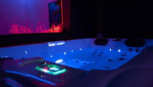 LA NUIT DES SECRETS Love Room 4 étoiles avec Jacuzzi et Sauna - Foto 5